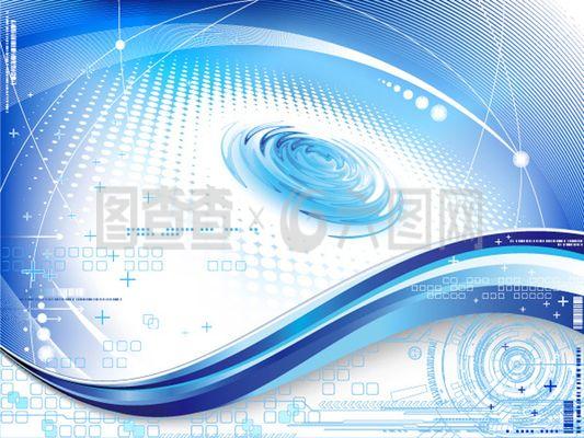 未來(lái)科技元素背景