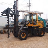 【寧夏植樹打坑機(jī)合金鉆尖 越野叉車打樁機(jī)深度6米建筑工地圖片】寧夏植樹打坑機(jī)合金鉆尖 越野叉車打樁機(jī)深度6米建筑工地圖片大全 - 寧津縣龍拓工程機(jī)械銷售中心